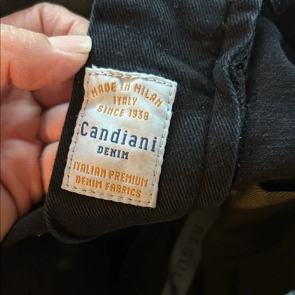 Hugo Boss Cashmere-Touch Denim Men's Black Jeans - Picture 13 of 14